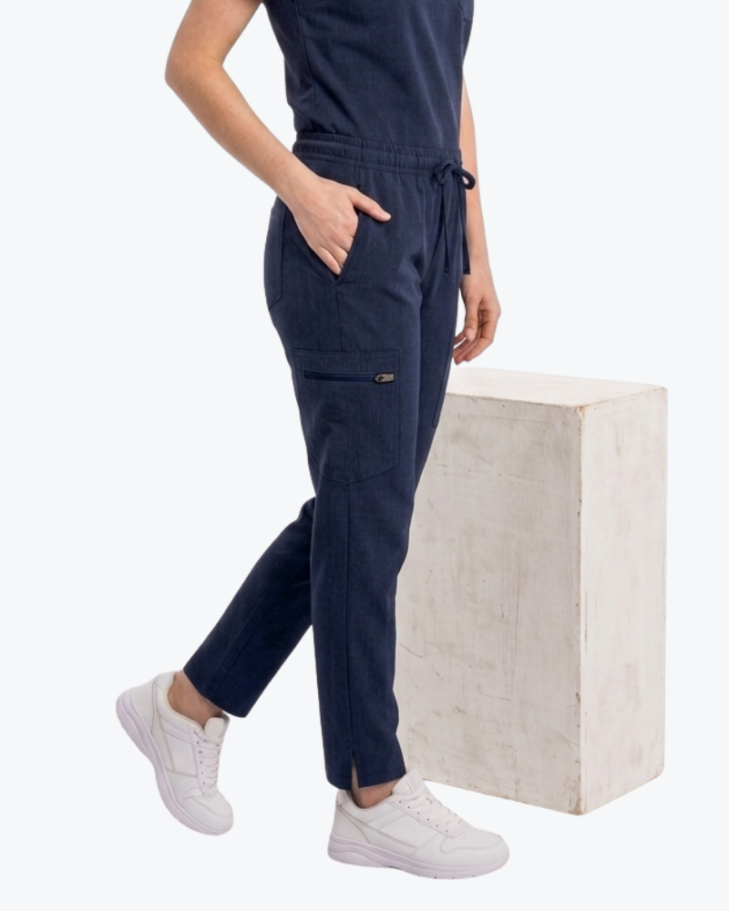 Alumea Ladies Scrub Stretch Cargo Trousers