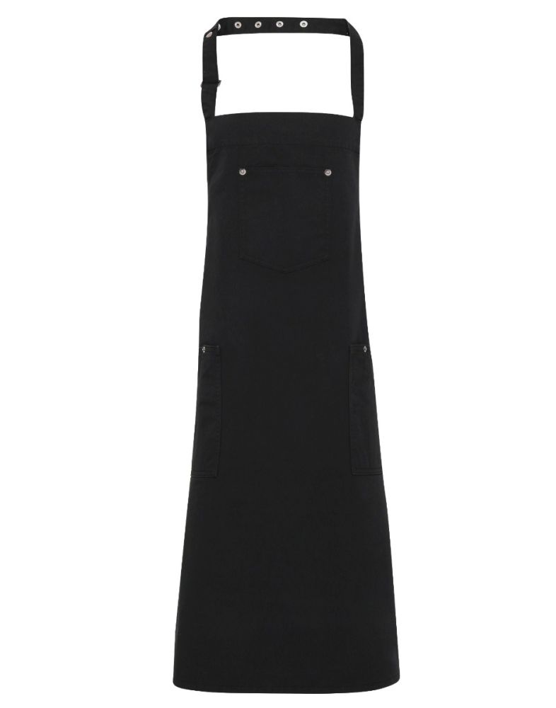 CHINO BIB APRON