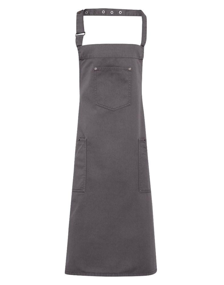 CHINO BIB APRON
