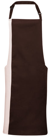 'Colours Collection’ Contrast Bib Apron