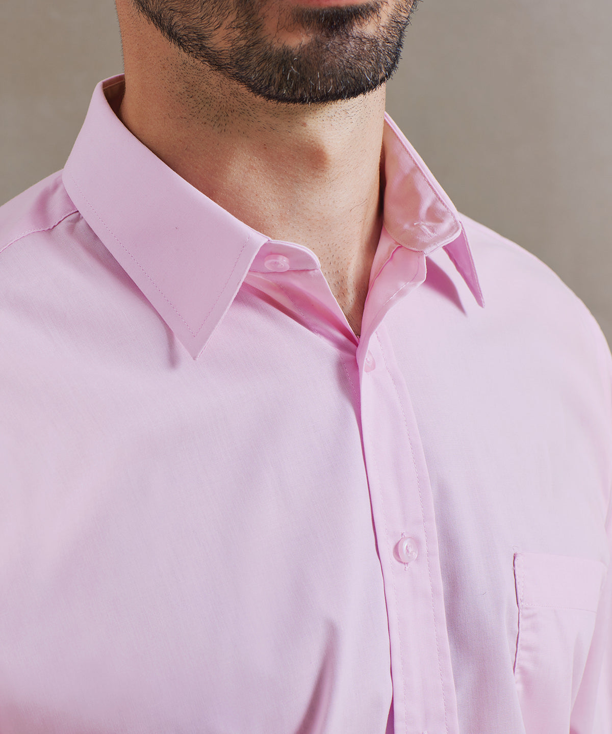 MEN'S POPLIN LONG SLEEVE SHIRT