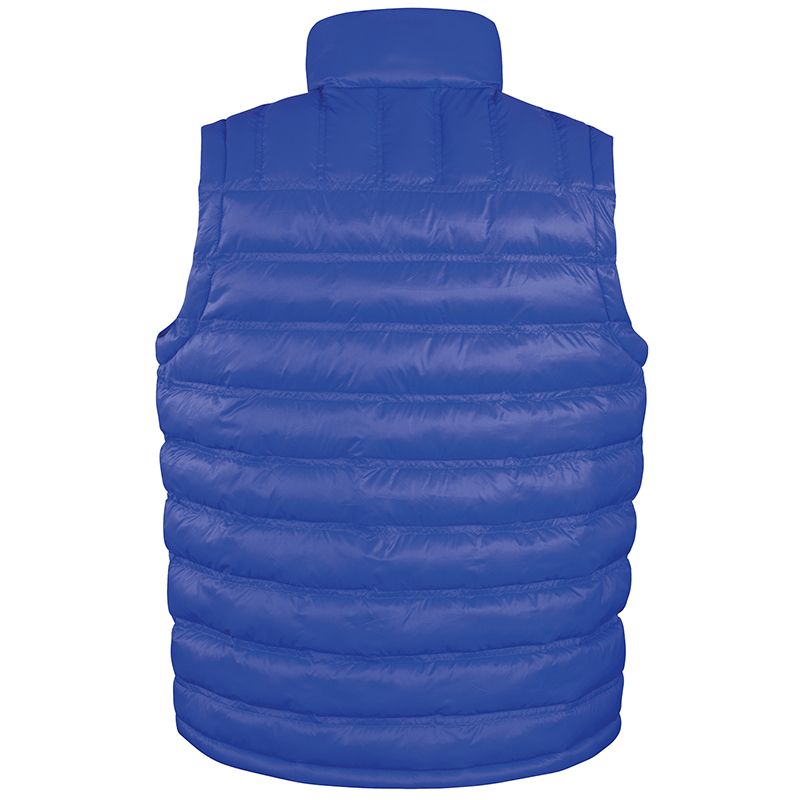 Back View Of Windproof Padded Gilet