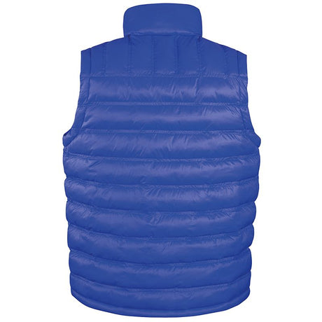 Back View Of Windproof Padded Gilet