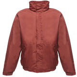 Burgundy Fleece Lined Waterproof Jacket