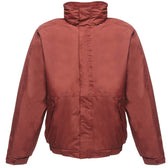 Burgundy Fleece Lined Waterproof Jacket