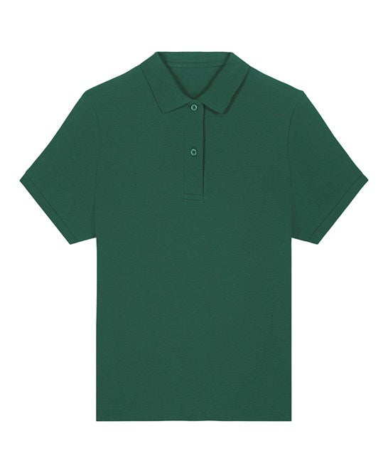 WOMEN'S 100% ORGANIC COTTON POLO SHIRT