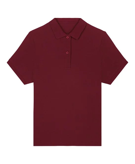 WOMEN'S 100% ORGANIC COTTON POLO SHIRT