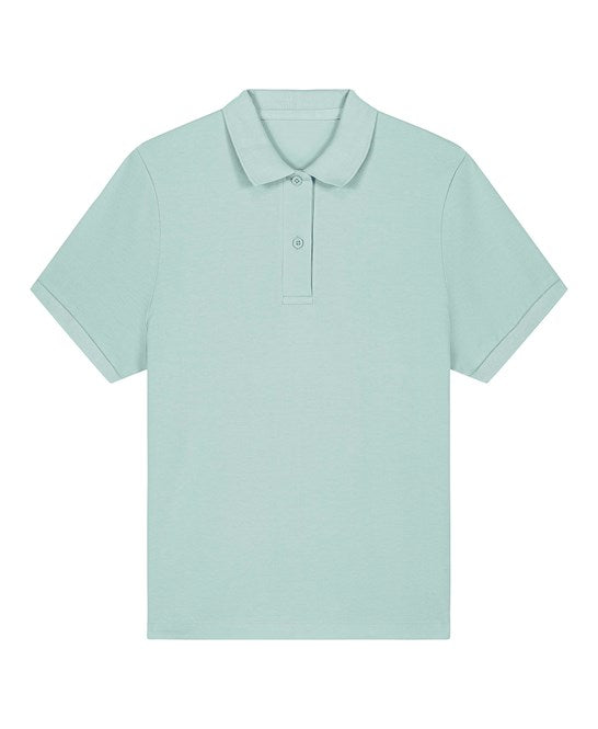 WOMEN'S 100% ORGANIC COTTON POLO SHIRT