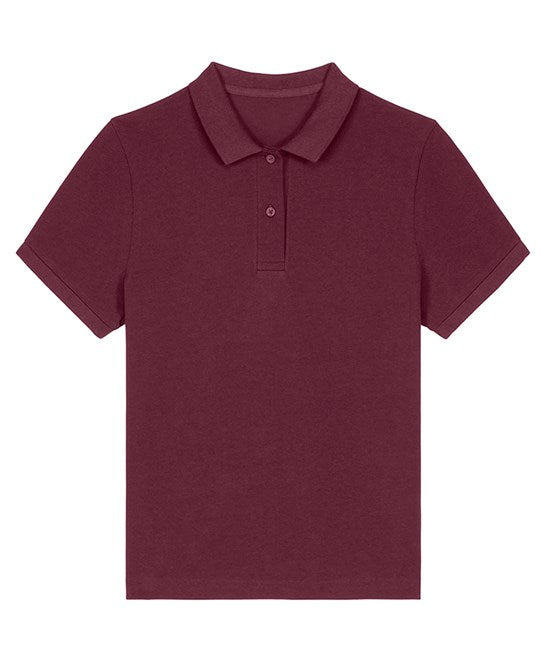 WOMEN'S 100% ORGANIC COTTON POLO SHIRT