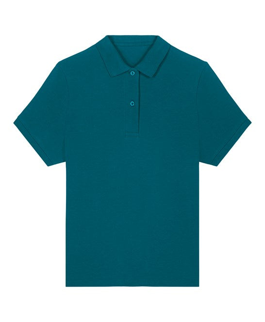 WOMEN'S 100% ORGANIC COTTON POLO SHIRT