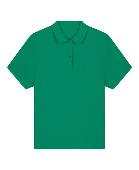 WOMEN'S 100% ORGANIC COTTON POLO SHIRT