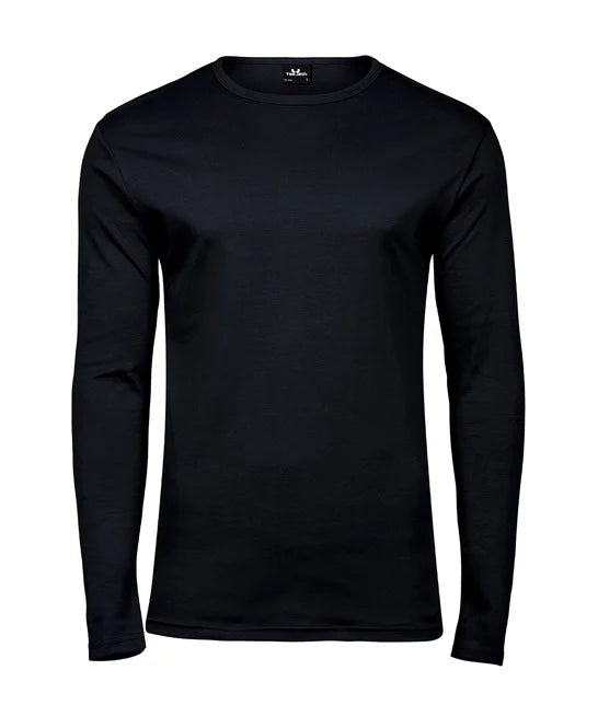 MEN'S LUXURY LONG-SLEEVE ORGANIC COTTON T-SHIRT