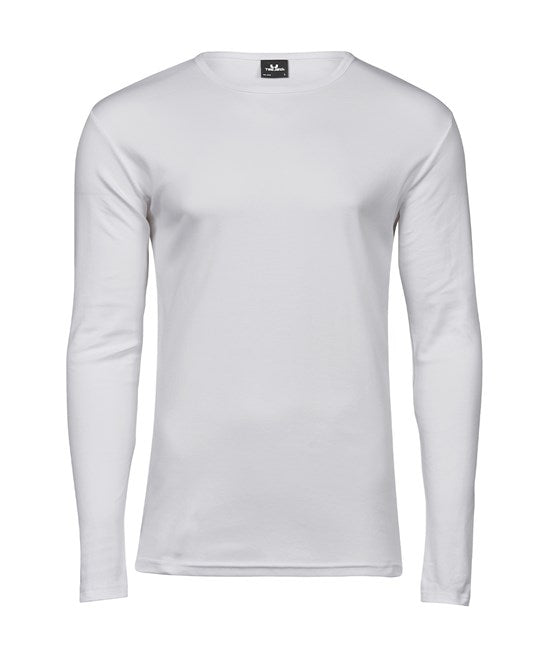 MEN'S LUXURY LONG-SLEEVE ORGANIC COTTON T-SHIRT