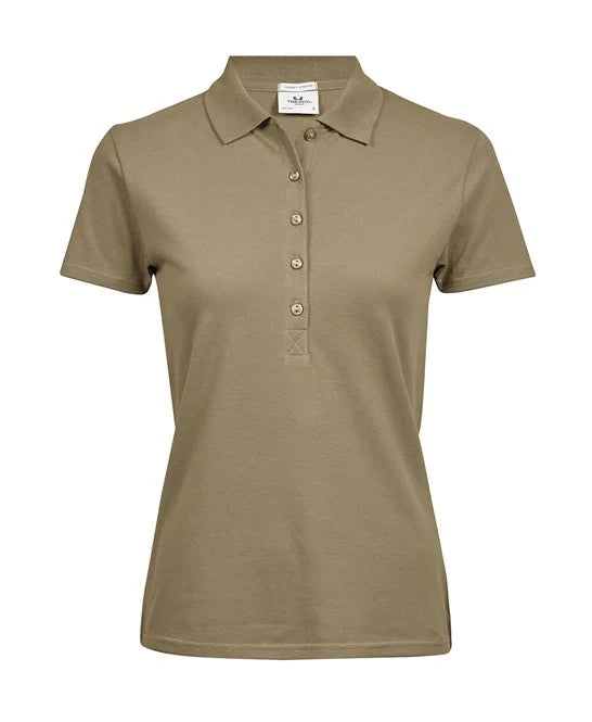 WOMEN'S LUXURY STRETCH POLO SHIRT