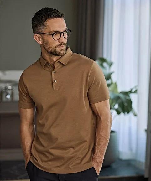 MEN'S LUXURY PIMA COTTON POLO SHIRT