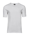 MEN'S LUXURY STRETCH V-NECK SHORT SLEEVE T-SHIRT