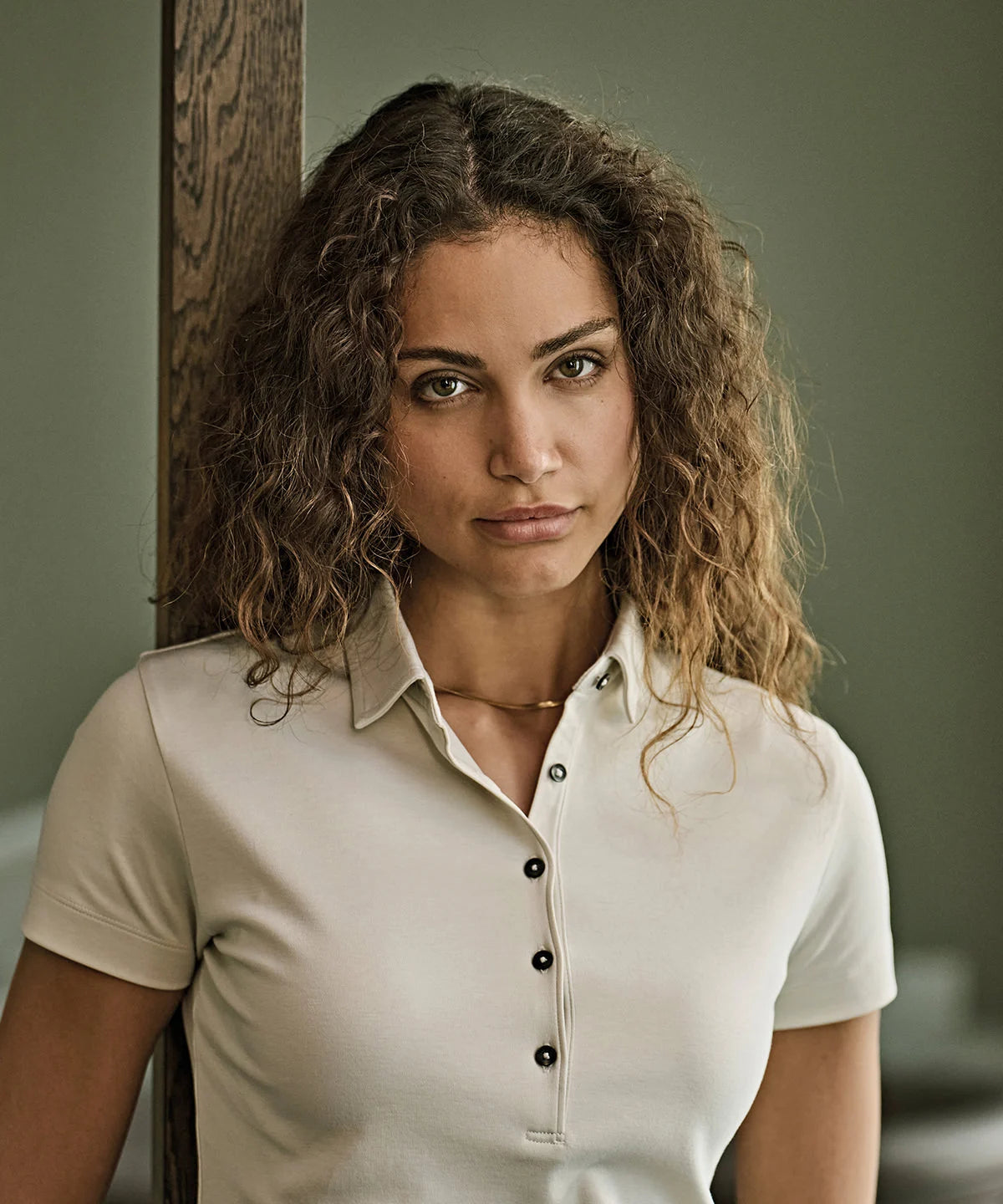 WOMEN'S PIMA COTTON POLO SHIRT