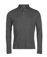 MEN'S PIMA COTTON LONG-SLEEVE POLO SHIRT