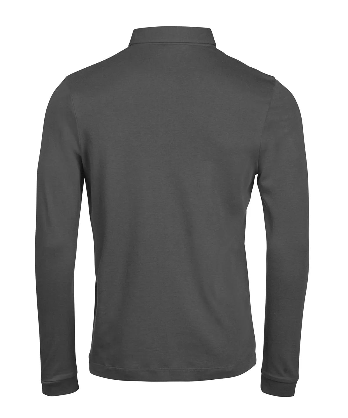 MEN'S PIMA COTTON LONG-SLEEVE POLO SHIRT