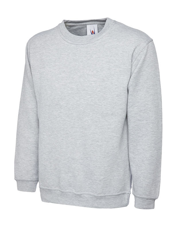 Grey unisex jumper