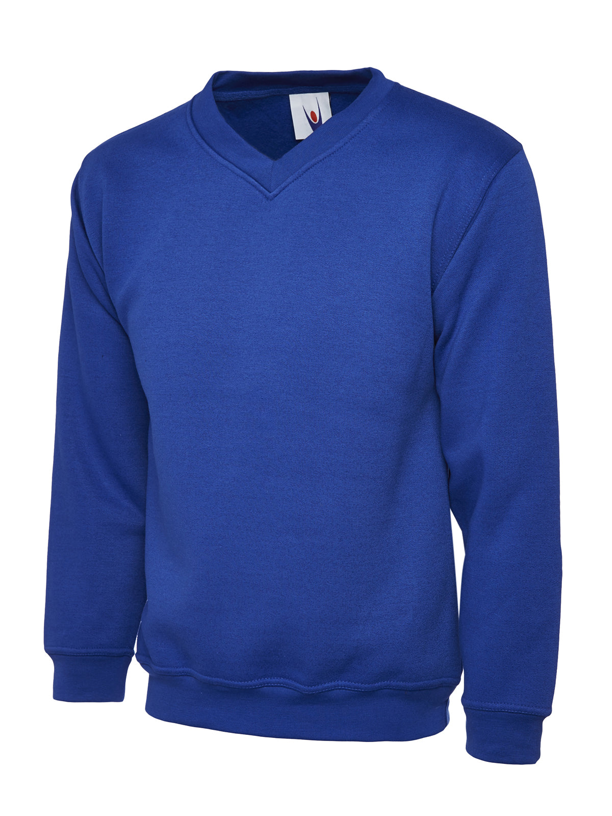 Premium Set In Sleeve V Neck Sweatshirt