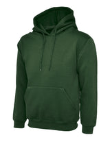 Classic Pullover Hooded Sweatshirt With Front Pouch Pocket