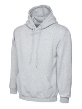 Classic Pullover Hooded Sweatshirt With Front Pouch Pocket