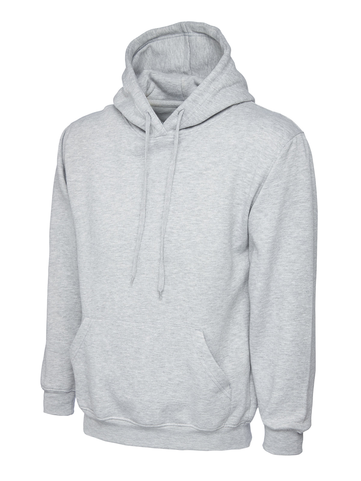 Classic Pullover Hooded Sweatshirt With Front Pouch Pocket