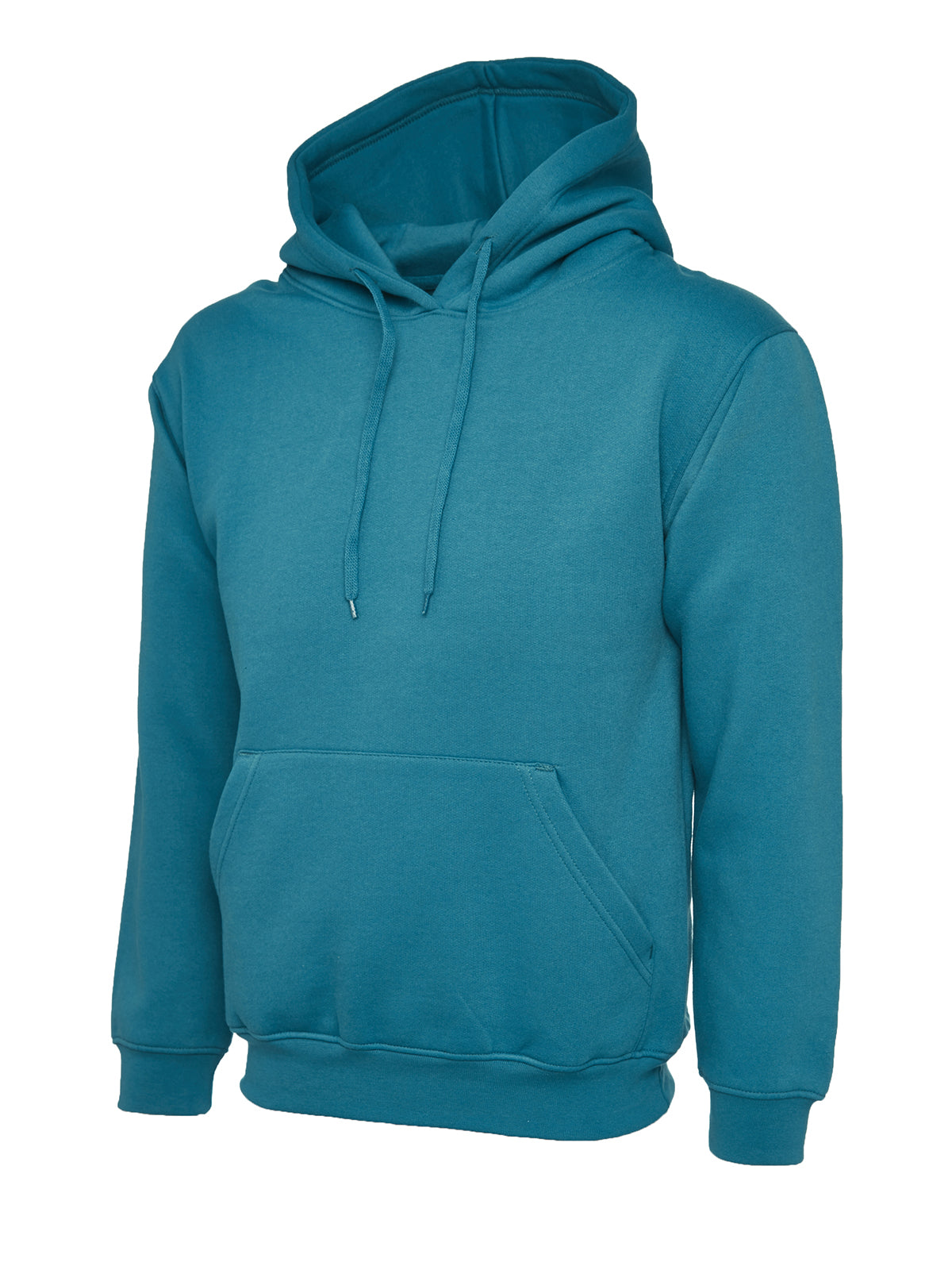 Classic Pullover Hooded Sweatshirt With Front Pouch Pocket
