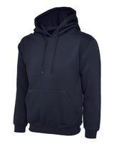 Classic Pullover Hooded Sweatshirt With Front Pouch Pocket