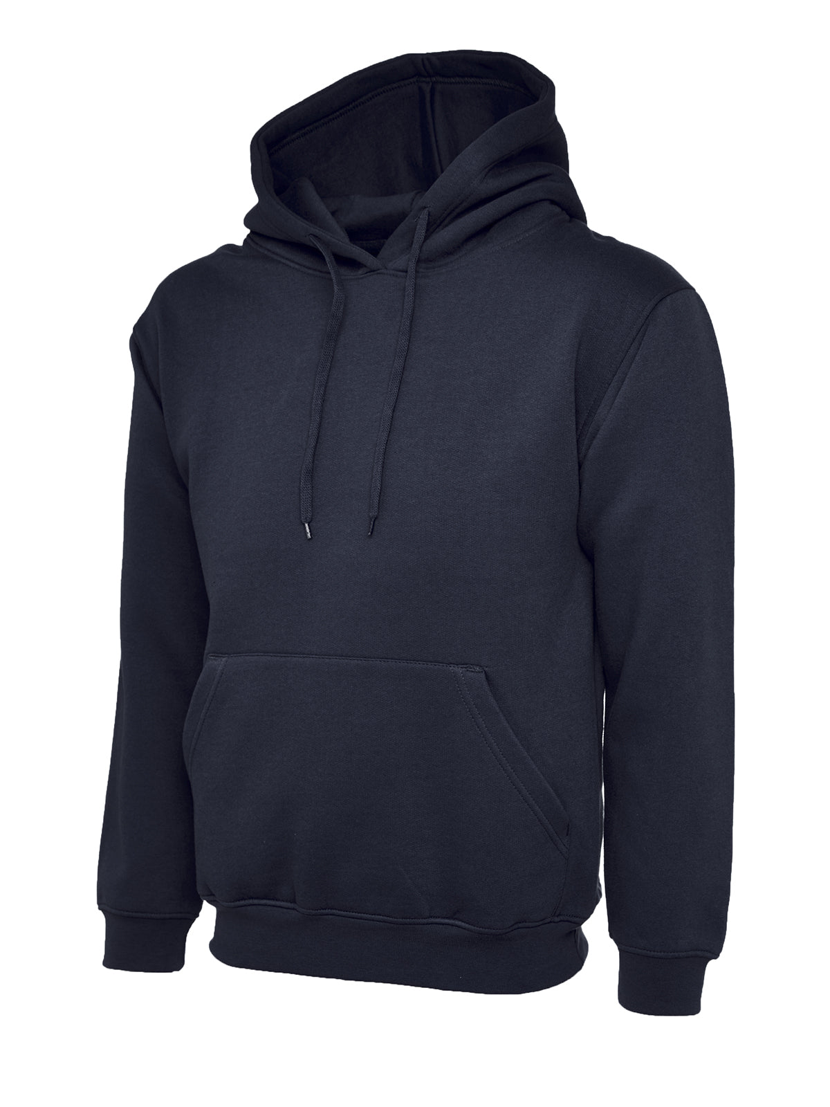 Classic Pullover Hooded Sweatshirt With Front Pouch Pocket