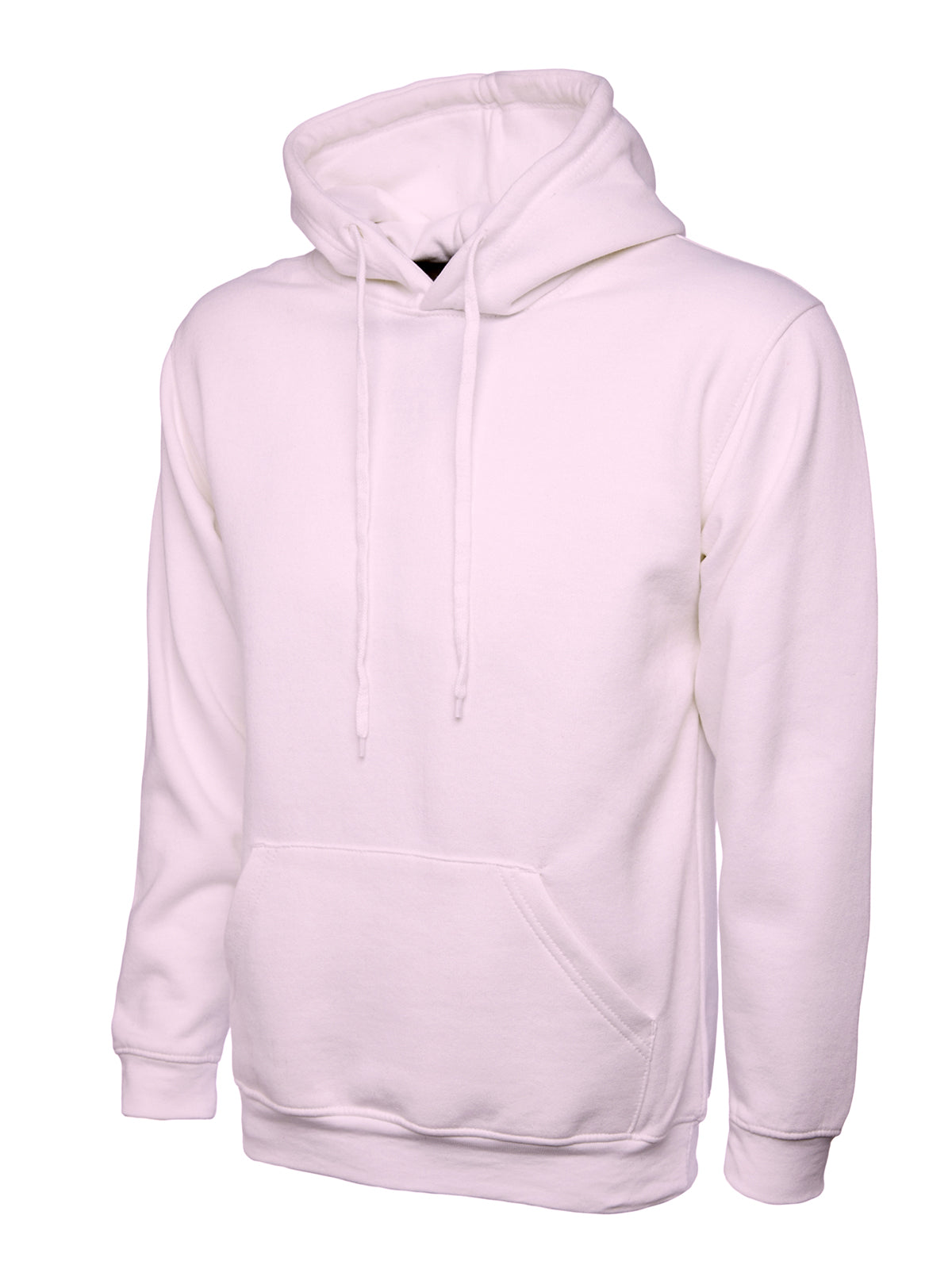 Classic Pullover Hooded Sweatshirt With Front Pouch Pocket