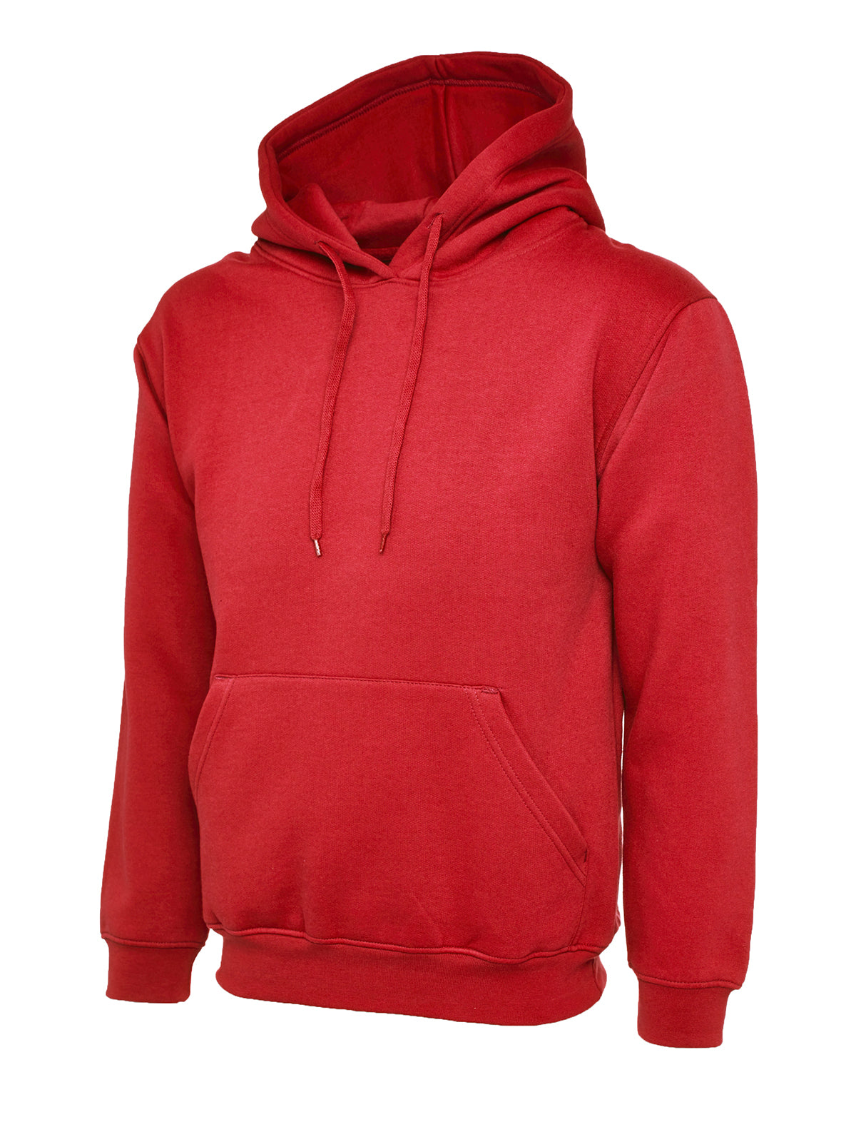 Classic Pullover Hooded Sweatshirt With Front Pouch Pocket