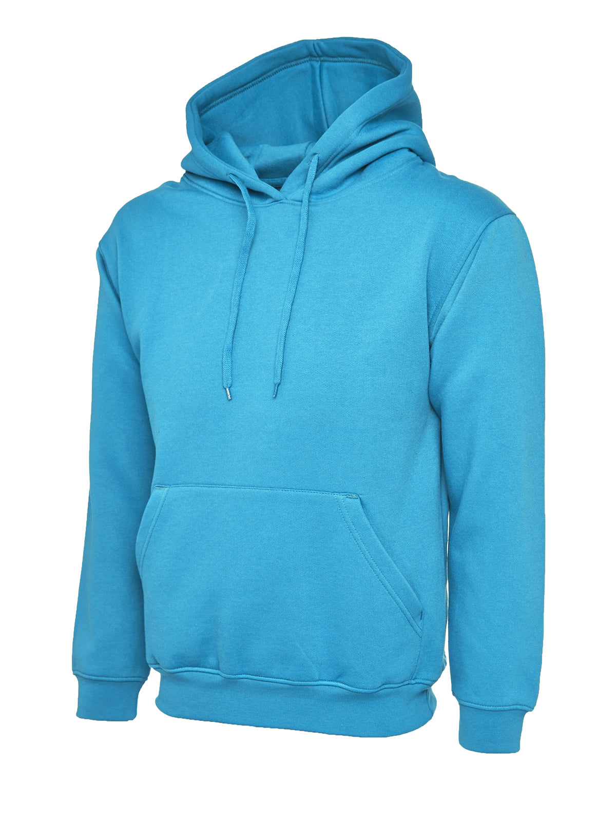 Classic Pullover Hooded Sweatshirt With Front Pouch Pocket