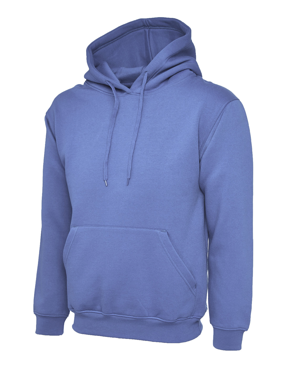 Classic Pullover Hooded Sweatshirt With Front Pouch Pocket