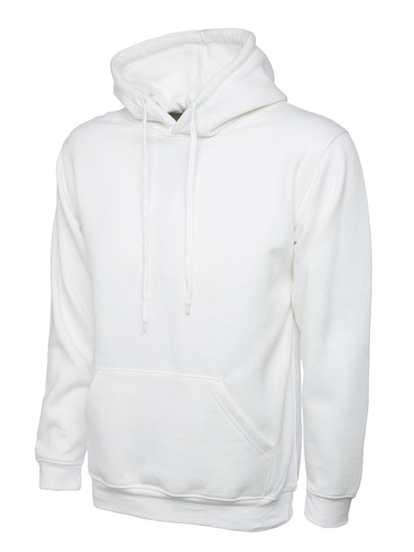 Classic Pullover Hooded Sweatshirt With Front Pouch Pocket