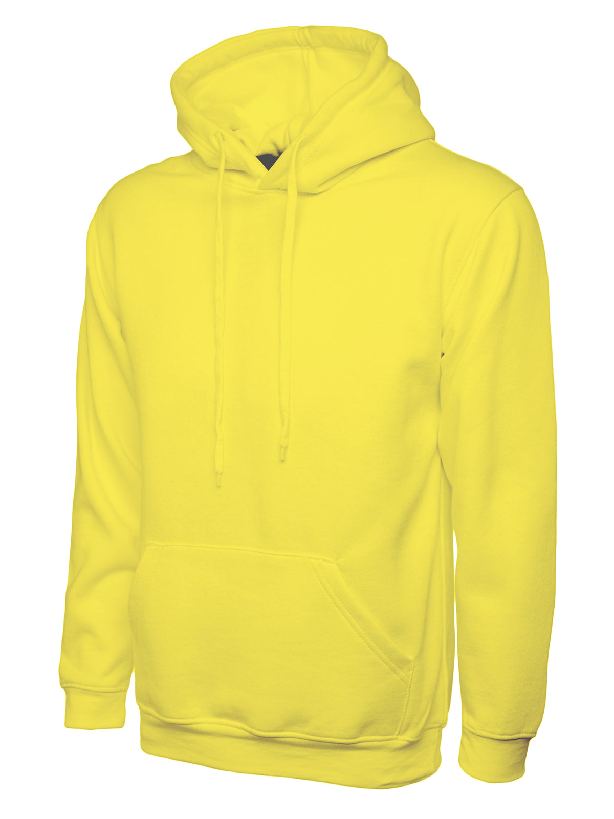 Classic Pullover Hooded Sweatshirt With Front Pouch Pocket