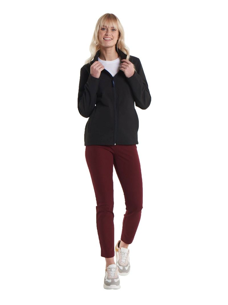 Ladies Zip Fasten Soft Shell Jacket