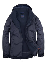 Navy Blue  Fleece Lined Waterproof Jacket